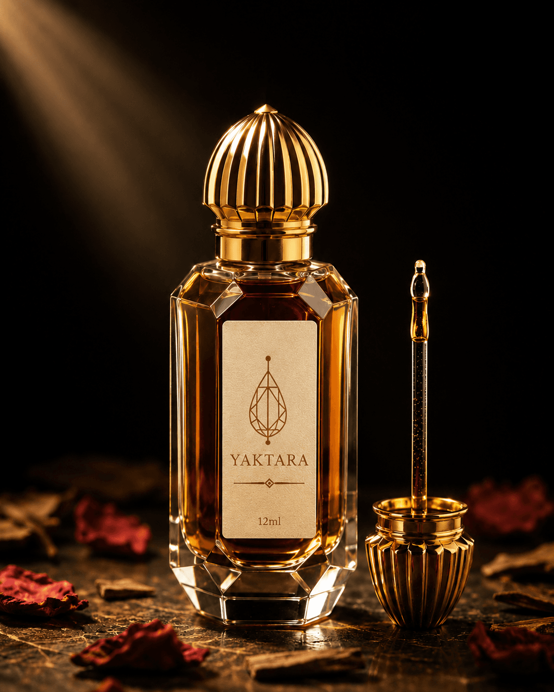 Yaktara 12ml attar bottle